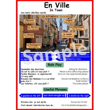 En Ville - French Poster